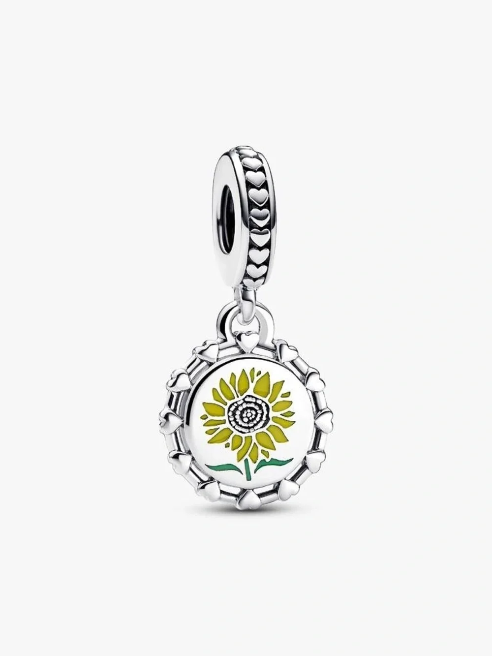 Pandora Sunflower Dangle Charm